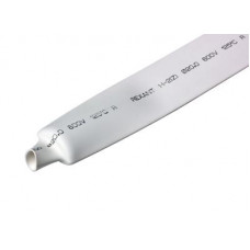 Трубка термоусаживаемая ТУТ нг 20,0/10,0мм, белая, упаковка 10 шт. по 1м REXANT