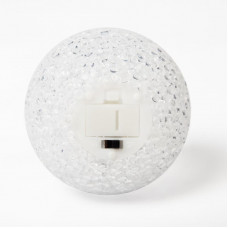 Фигура светодиодная Снежок, RGB, 8 см