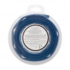 Трубка термоусаживаемая ТУТ нг 4,0/2,0мм, синяя, ролик 2,44м REXANT