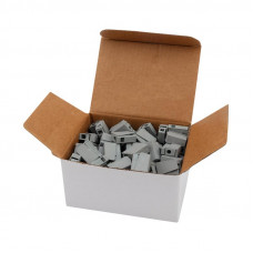 Строительно-монтажная клемма СМК 224-101 для светильника на 1 проводник (0,2-2,5)/(0,14-2,5) мм², серая (100 шт./уп.) REXANT