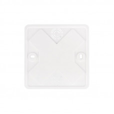 Коробка распаячная ОУ для кабель-канала, 100х100х29мм, белая, IP40 REXANT