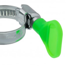 Хомут червячный 16-27-0,7 мм, с ключом W (упак. 50 шт)  REXANT