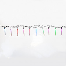Гирлянда светодиодная Палочки с пузырьками 20 палочек, цвет: мультиколор, 2 метра