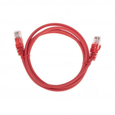 Патч-корд U/UTP, CAT 5e, RJ45-RJ45, 26AWG, LSZH, красный, 1,5м REXANT