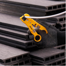 Инструмент HT-302 для зачистки и обрезки кабелей RG-58, RG-59, RG-6, RG-11 REXANT