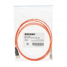 Патч-корд оптический переходной (MM), 50/125 (OM2), LC/UPC-FC/UPC, (Duplex), LSZH, 2м