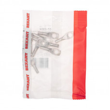 Наконечник медный луженый ТМЛ 4–6–3 (4мм² - Ø6мм) ГОСТ 7386-80 (в упак. 10 шт.) REXANT