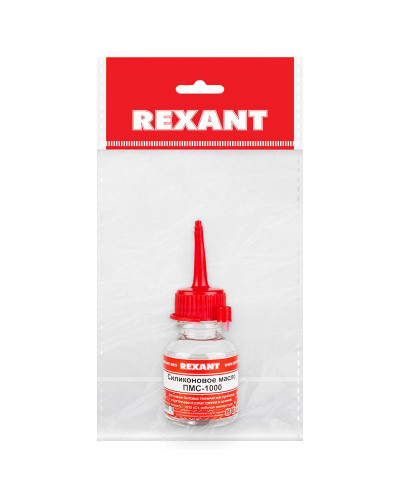 Силиконовое масло, ПМС-1000 (Полиметилсилоксан), 15мл, носик-капельница REXANT