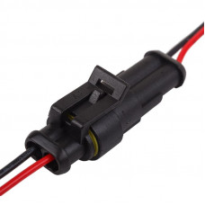 DJ7021-1.5-11 автомобильный разъем штекер с проводом 20см