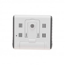 Термогигрометр комнатный с часами и функцией будильника REXANT