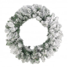 Заснеженный еловый венок NEON-NIGHT Ø 60 см, ПВХ