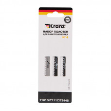 Набор полотен для электролобзика № 4 T101D/T111C/T244D (3 шт./уп.) Kranz