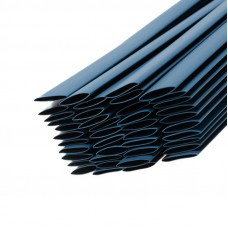 Трубка термоусаживаемая ТУТ нг 12,0/6,0мм, синяя, упаковка 50 шт. по 1м REXANT