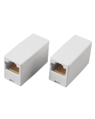 Переходник сетевой LAN, гнездо 8Р8С (RJ-45) - гнездо 8Р8С (RJ-45) REXANT