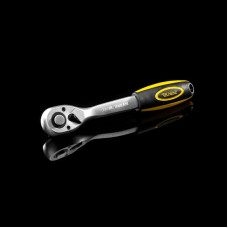 Ключ-трещотка для торцовых головок 1/2, СrV, 72 зубца KRANZ