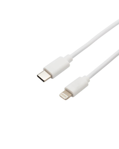 Кабель Type-C – Lightning для Apple, 2,1A, 1м, ПВХ, белый REXANT
