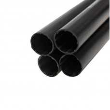 Трубка термоусаживаемая СТТК (6:1) клеевая 19,0/3,2мм, черная, упаковка 4 шт. по 1м REXANT