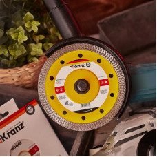 Диск алмазный отрезной ультратонкий 125x22,2x1,4x10 мм KRANZ