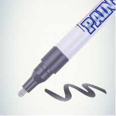 Маркер-краска MunHwa «Slim» 2 мм, серебро, нитрооснова