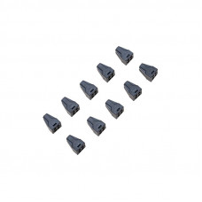 Экспресс-клемма с пастой СМК 773-304, 4-проводная до 2,5 мм² серая, (блистер 10 шт) REXANT