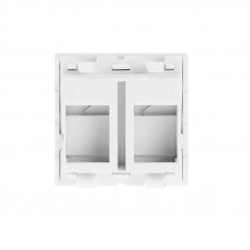 Вставка Mosaic 45x45, на 2 порта со шторкой