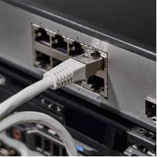 Шнур коммутационный, патч-корд F/UTP RJ45-RJ45, CAT 6, LSZH серый, 0,5м REXANT