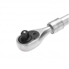 Ключ телескопический трещоточный 1/2, 330-460мм, CrV, двухкомпонентная рукоятка KRANZ