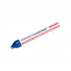 Припой с канифолью, 20г, Ø2мм, (олово 60%, свинец 40%), колба-карандаш REXANT