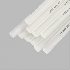 Стержни клеевые Ø11мм, 270мм, прозрачные (10 шт/уп),хедер REXANT