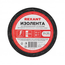 Изолента х/б 15х0,35 мм (ролик 30 м/300 г) (1-ПОЛ) REXANT