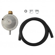 Комплект для подключения газового гриля с регулятором давления РДСГ 1-1,2 под шланг с внутренним диаметром 9 мм