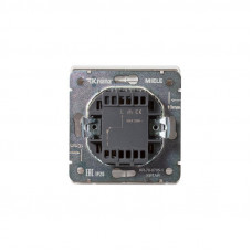 Выключатель ROUND 1 кл 10А с/у перламутр KRANZ