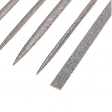 Набор надфилей алмазных 140х70х3мм, 10 шт. KRANZ