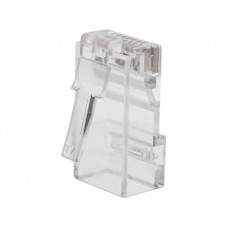 Разъем RJ-45(8P8C) под витую пару, UTP, CAT 6, с вставкой REXANT