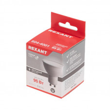 Лампа светодиодная Рефлектор 9,5Вт 808Лм GU10 4000K нейтральный свет REXANT