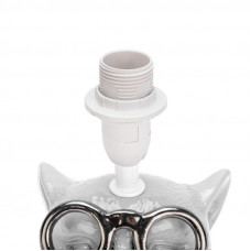 Светильник декоративный 'Кот в очках', цоколь Е14, 40Вт, белый REXANT