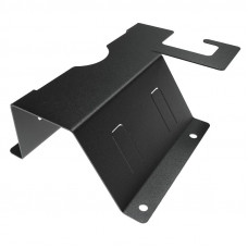 Держатель для угловых шлифмашинок до 125мм, настенный, с крючками, черный REXANT