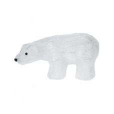 Акриловая светодиодная фигура Медведь 34,5х12х17 см, 4,5 В, 3 батарейки AA (не входят в комплект), 24 светодиода NEON-NIGHT