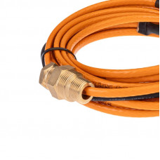 Кабель греющий саморегулирующийся пищевой 10HTM2-CT, готовый комплект в трубу, 6м/60Вт REXANT