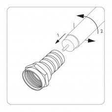 F-разъем RG-58 REXANT