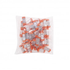 Экспресс-клемма СМК 2273-202R проходная разъемная 2 полюса 0,5-2,5мм² (50 шт/уп) REXANT