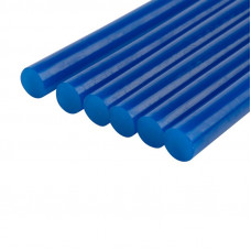 Стержни клеевые Ø11мм, 100мм, синие (6 шт/уп), блистер REXANT