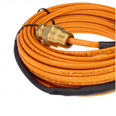 Кабель греющий саморегулирующийся пищевой 10HTM2-CT, готовый комплект в трубу, 15м/150Вт REXANT