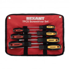 Набор отверток 7 предметов (крестовые и шлицевые) REXANT