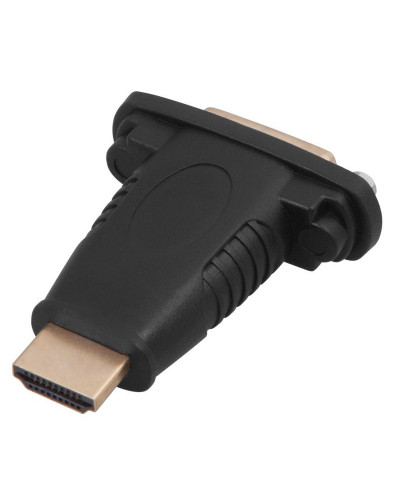 Переходник штекер HDMI - гнездо DVI-I REXANT