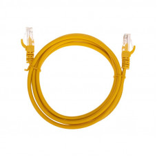 Патч-корд U/UTP, CAT 5e, RJ45-RJ45, 26AWG, LSZH, желтый, 1,5м REXANT