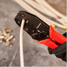 Кримпер HT-336K для обжима F и BNC разъемов типа RG-8, RG-11, RG-174, RG-179, RG-213 REXANT