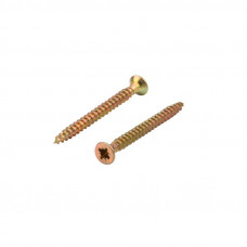 Саморез универсальный 3х35 мм, желтый цинк, упаковка поставщика (16000 шт/уп) KRANZ