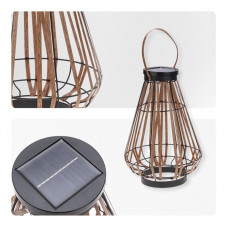 Светильник садовый Тростник, 35,5см, 3000К, встроенный аккумулятор, солнечная панель, коллекция Бали REXANT