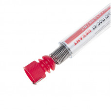 Припой с канифолью ПОС-61, 10г, Ø1мм, (олово 61%, свинец 39%), колба REXANT